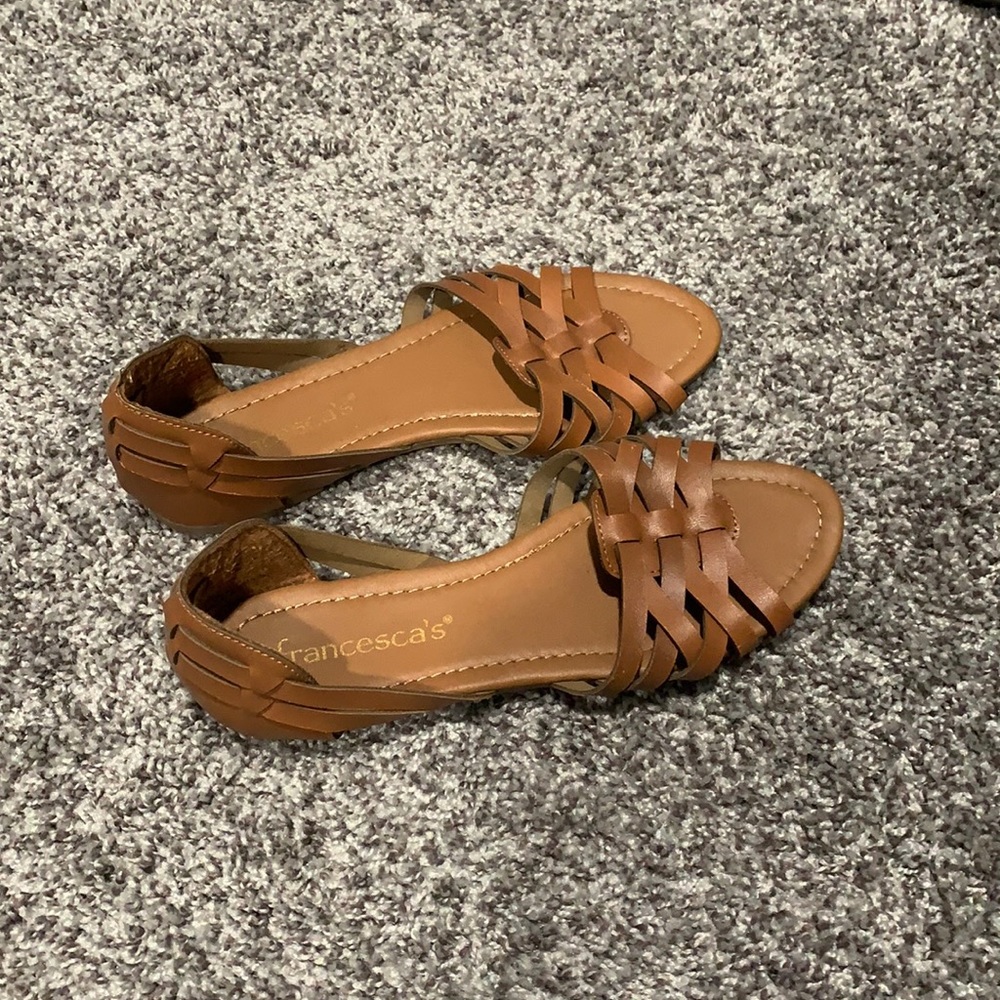 Brown sandals